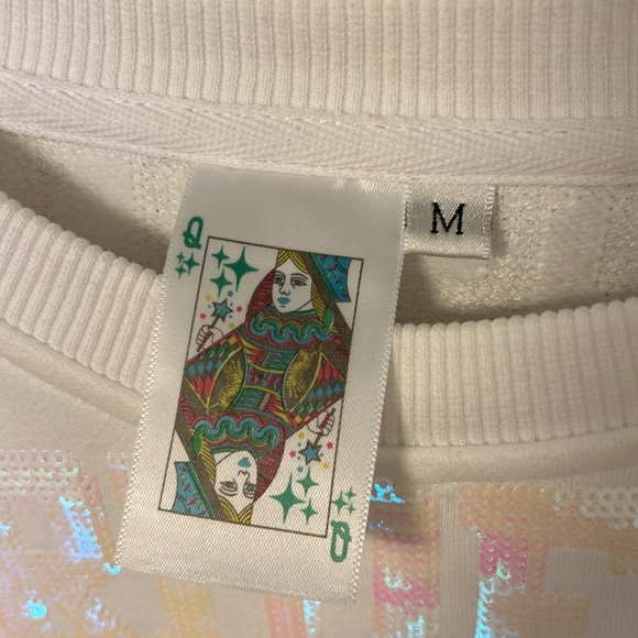 Queen of Sparkles Bride All Over top - Picture 4 of 4